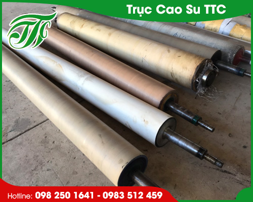 Trục cao su ngành vải sợi - dệt nhuộm